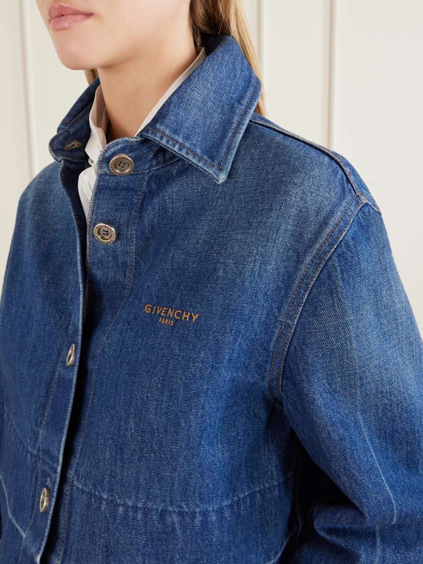 Givenchy Raw Edge Denim Jacket | Thumbnail 5