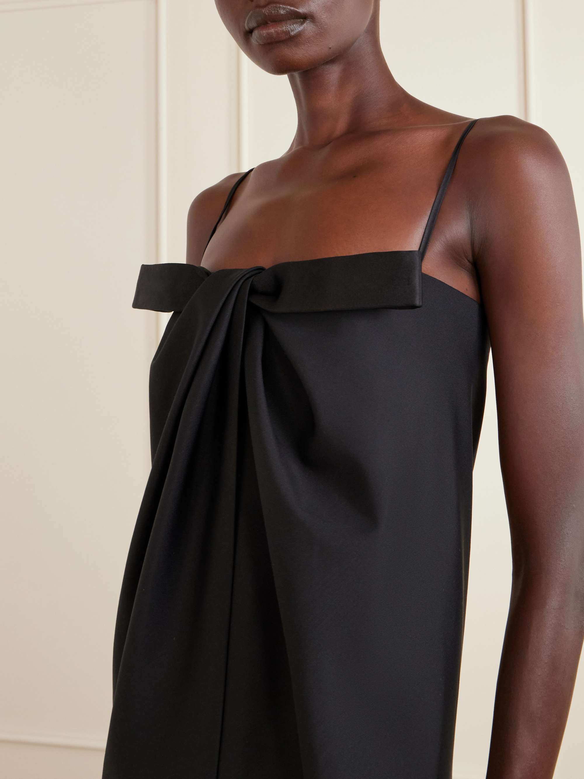 GIVENCHY ワンピース＆ボレロ GIVENCHY Bow-detailed wool and mohair-blend maxi dress | NET-A-PORTER