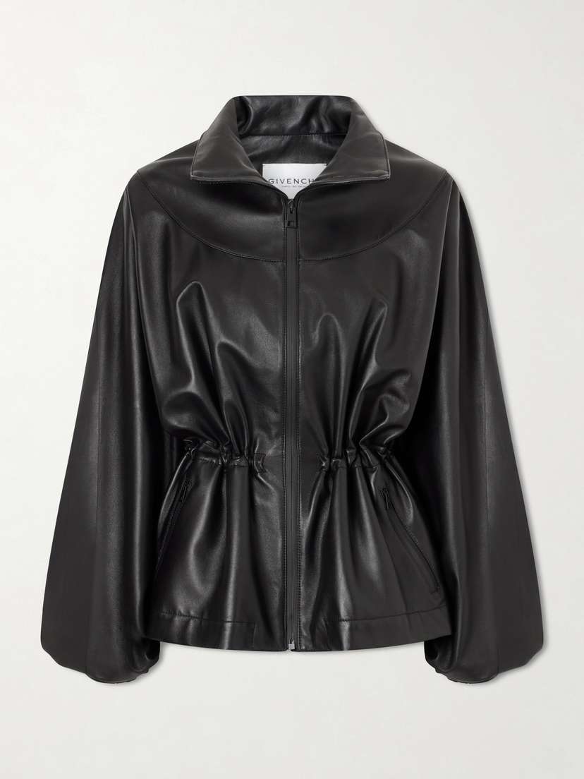 Givenchy Gathered Leather Jacket | Thumbnail 6 Givenchy Gathered Leather Jacket | Thumbnail 6
