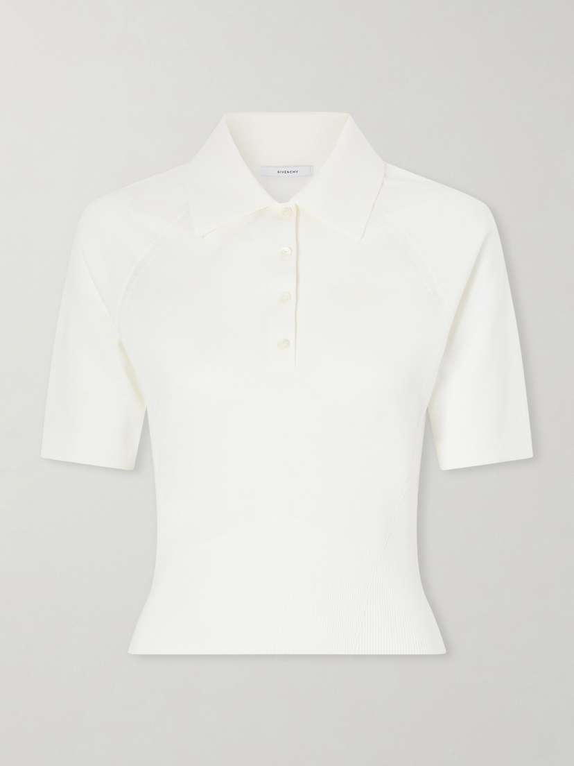 Givenchy Cropped Cotton-blend Polo Shirt | Thumbnail 5 Givenchy Cropped Cotton-blend Polo Shirt | Thumbnail 5