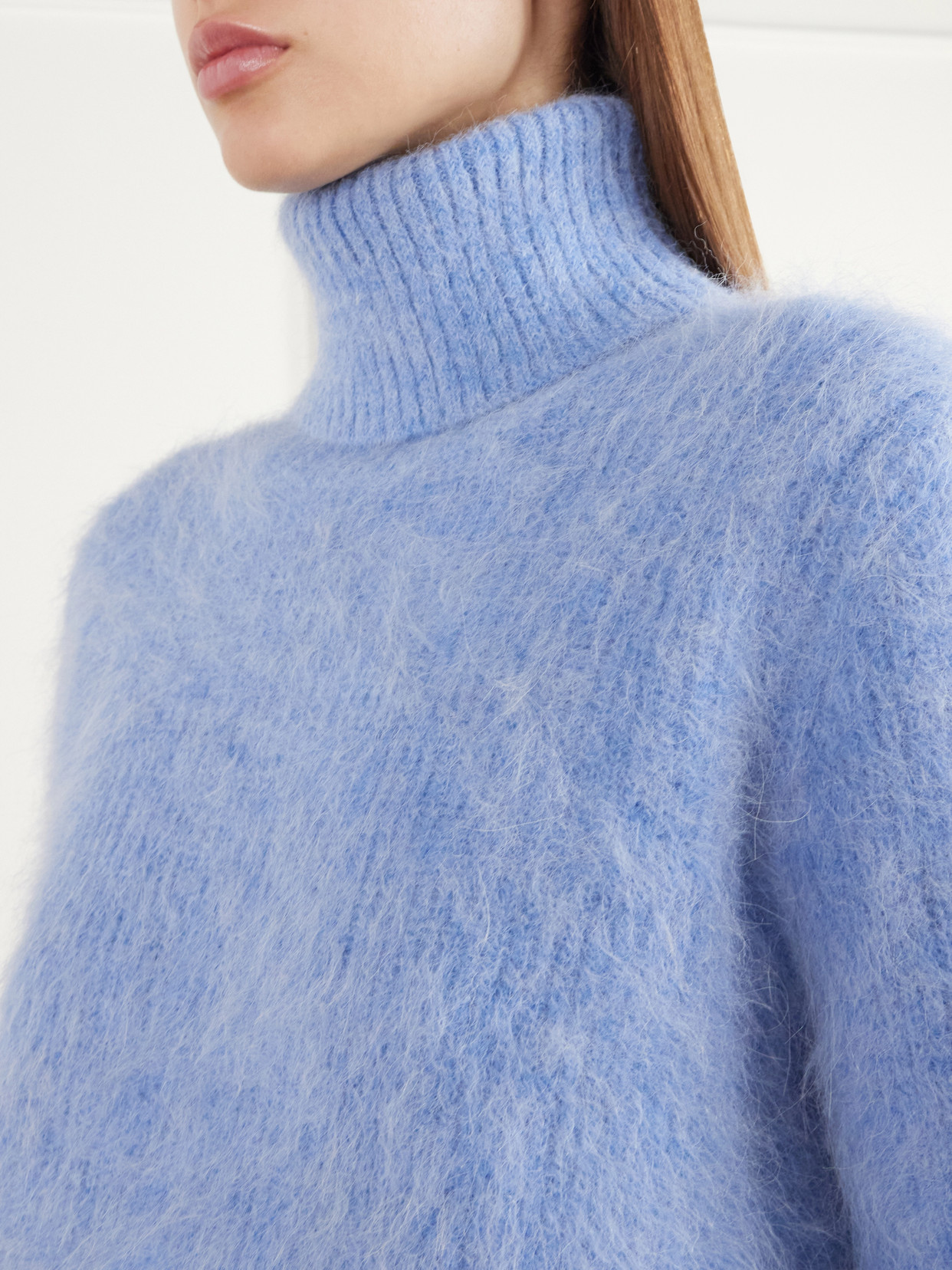 Myrull Brushed Alpaca-Blend Sweater