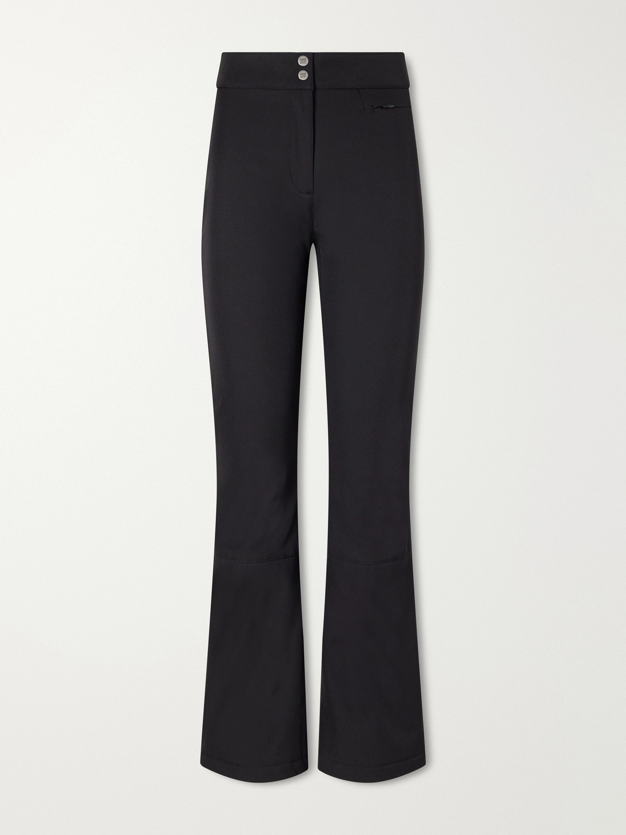 We Norwegians Tyin Stretch-shell Flared Ski Pants In Black