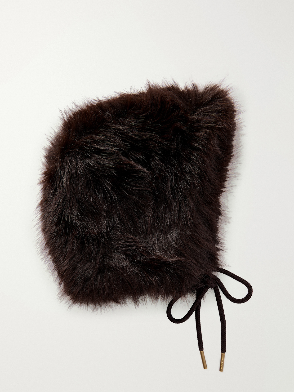 We Norwegians Dvore Plush Hat In Brown