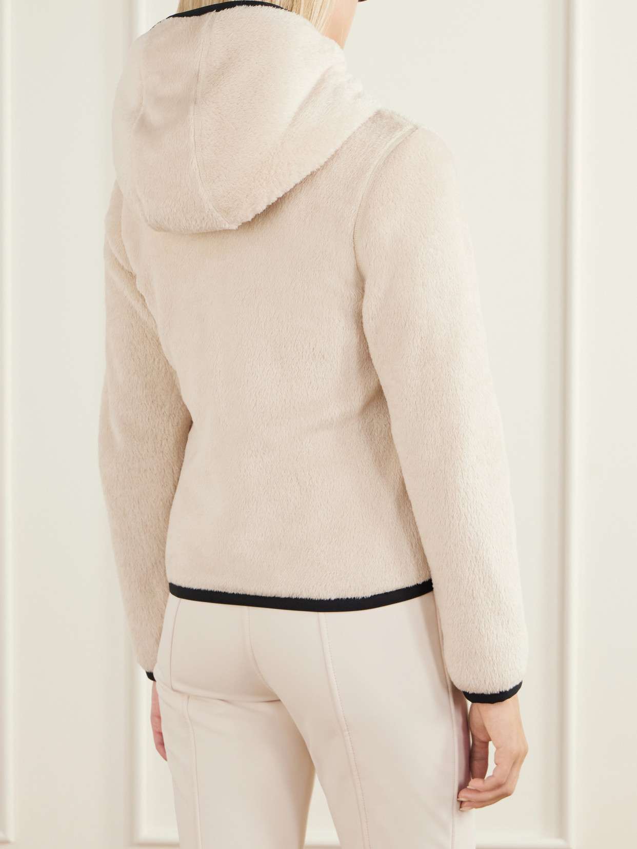 Grenoble - Hooded Quilted Padded Plush Down Ski Jacket
