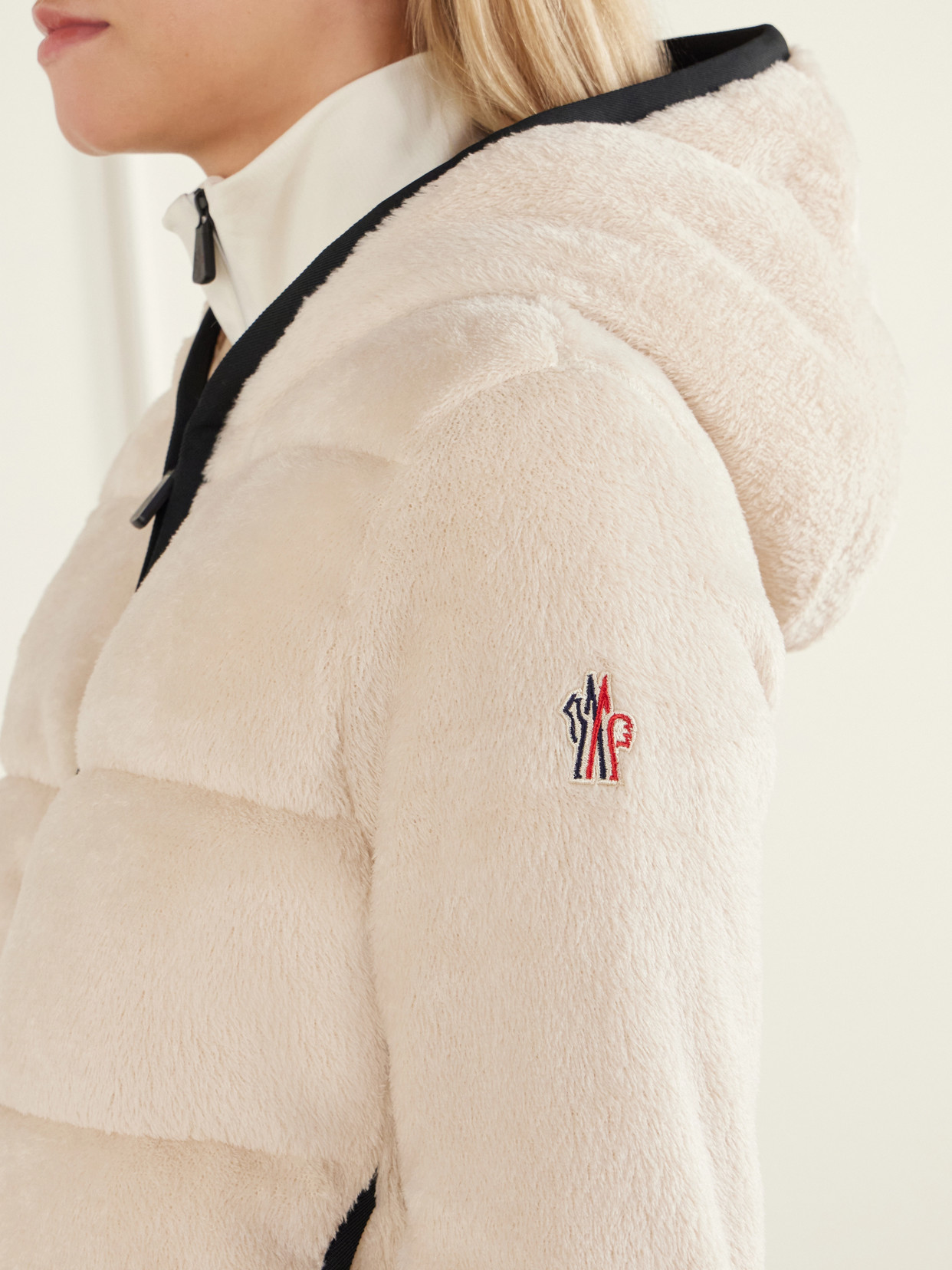 Grenoble - Hooded Quilted Padded Plush Down Ski Jacket