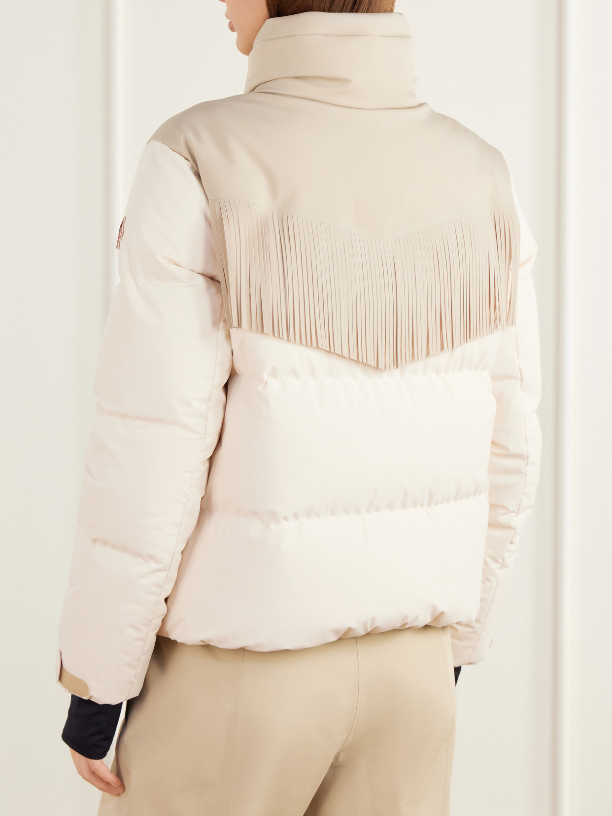 Grenoble - Bessin Fringe-Trimmed Paneled Quilted Tech-Poplin Down Ski Jacket