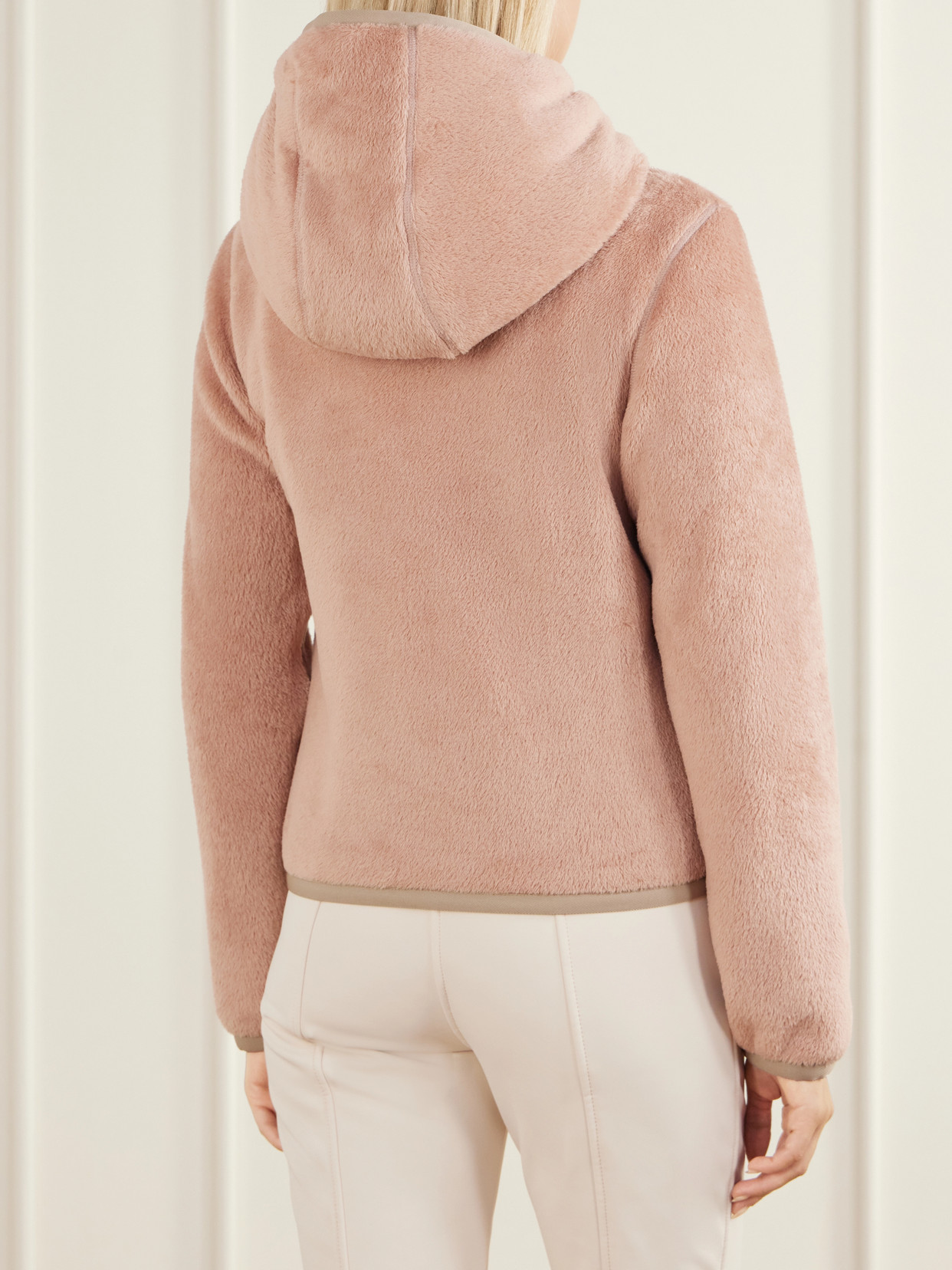 Grenoble - Hooded Quilted Padded Plush Down Ski Jacket