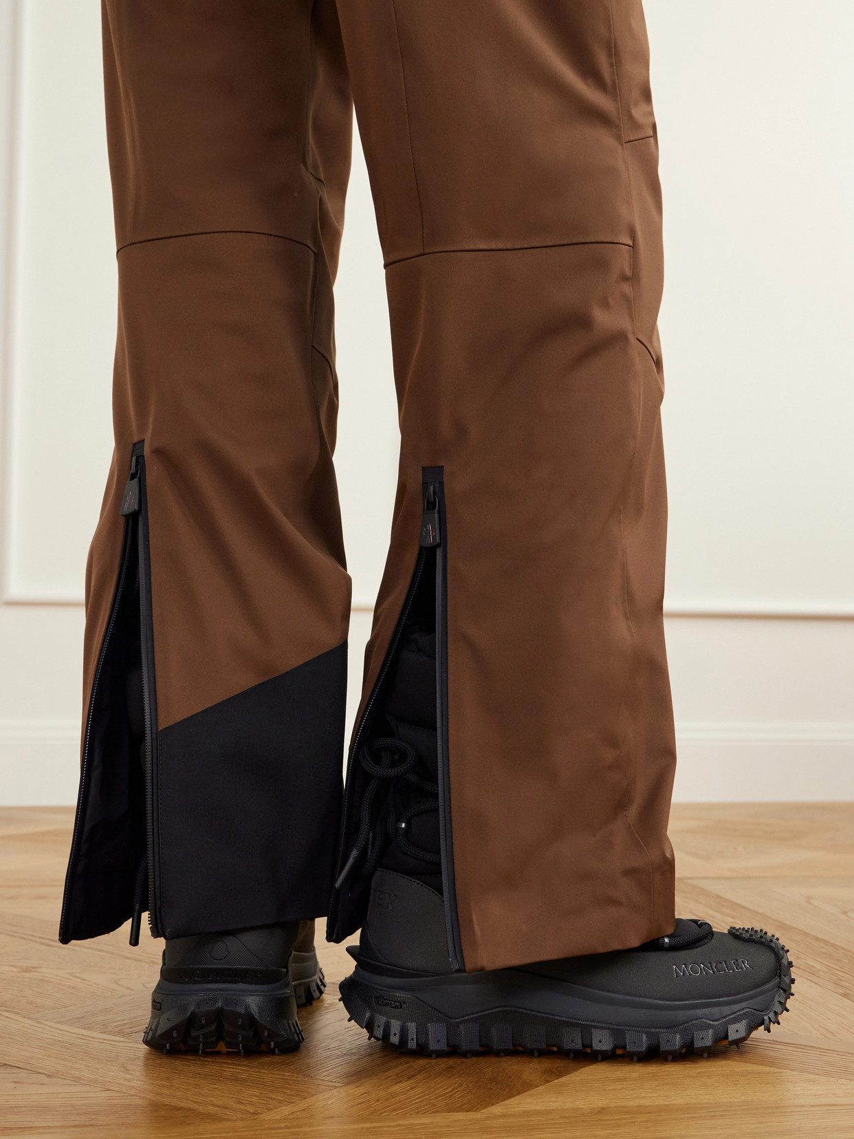 Grenoble - Fringe-Trimmed Belted Tech-Poplin Ski Jacket