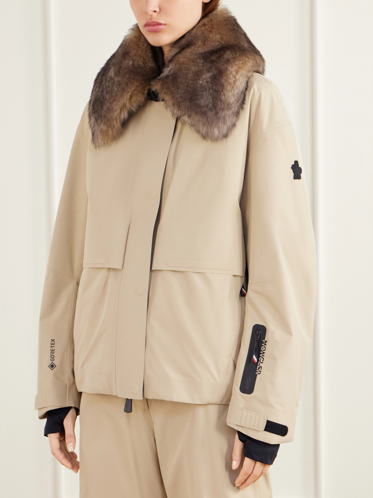 Grenoble - Caurel Shearling-Trimmed Gore-Tex® Down Ski Jacket