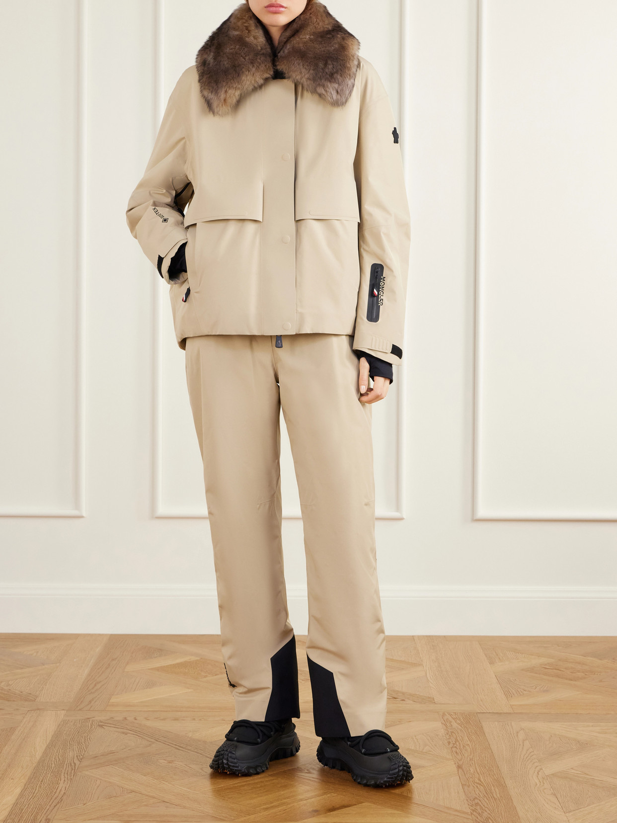 Grenoble - Caurel Shearling-Trimmed Gore-Tex® Down Ski Jacket