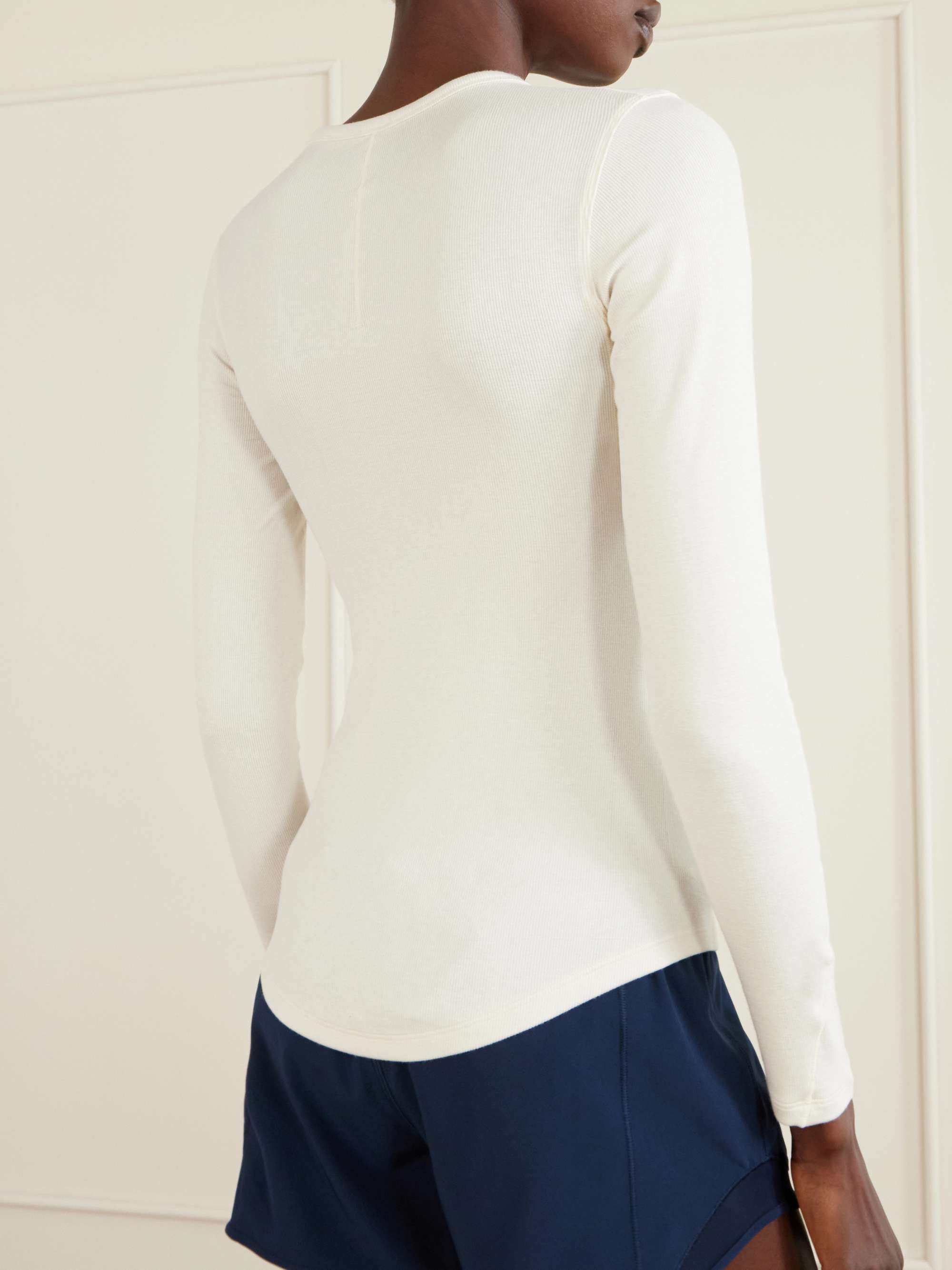LULULEMON Hold Tight ribbed stretch LENZING™ Modal-jersey T-shirt