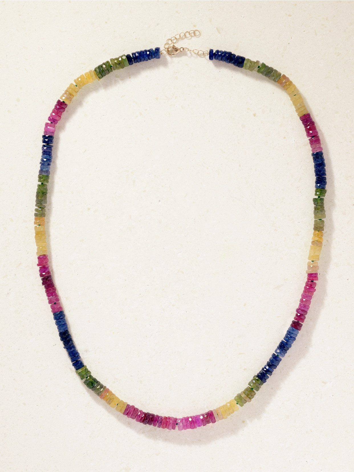 Jia Jia Aurora 14-karat Gold Sapphire Necklace In Multi