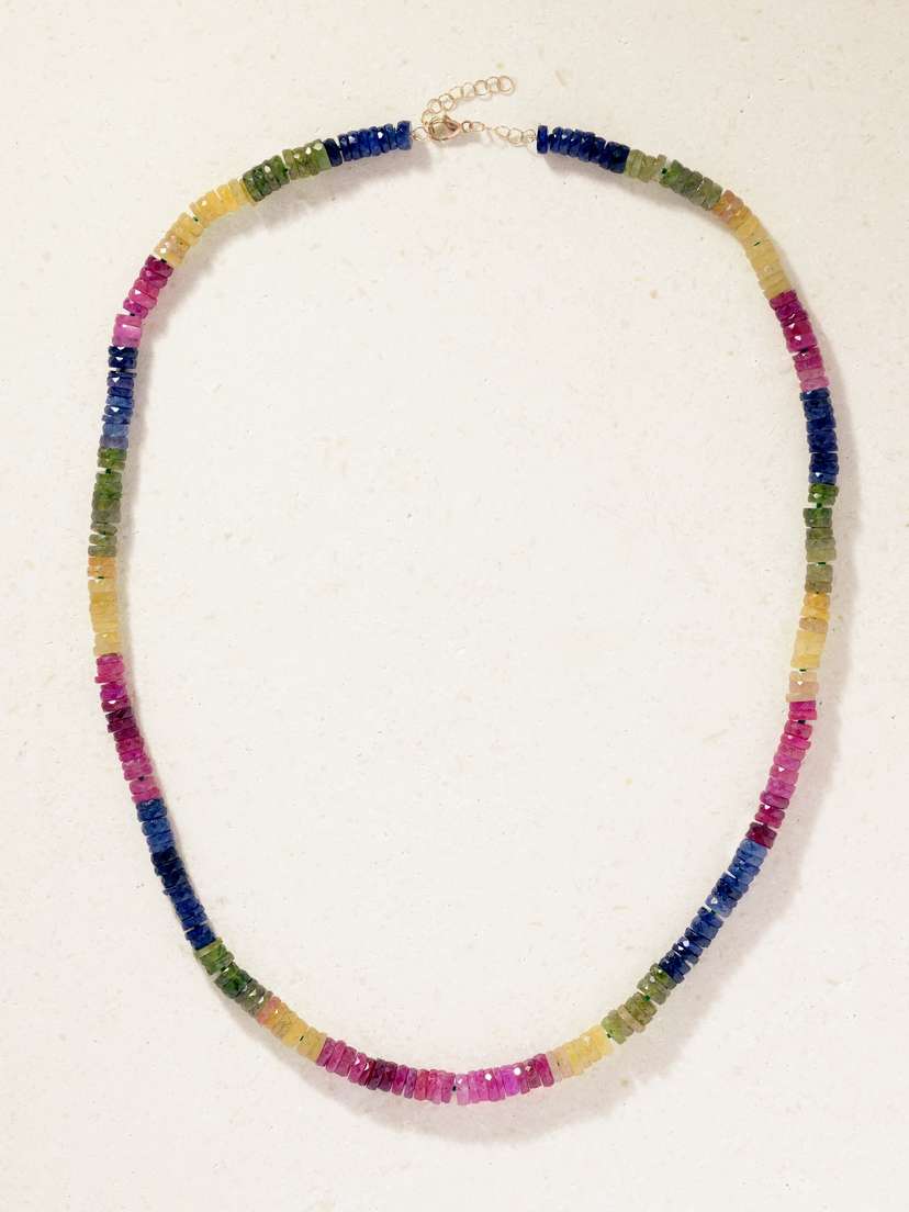 JIA JIA Aurora 14-karat Gold Sapphire Necklace