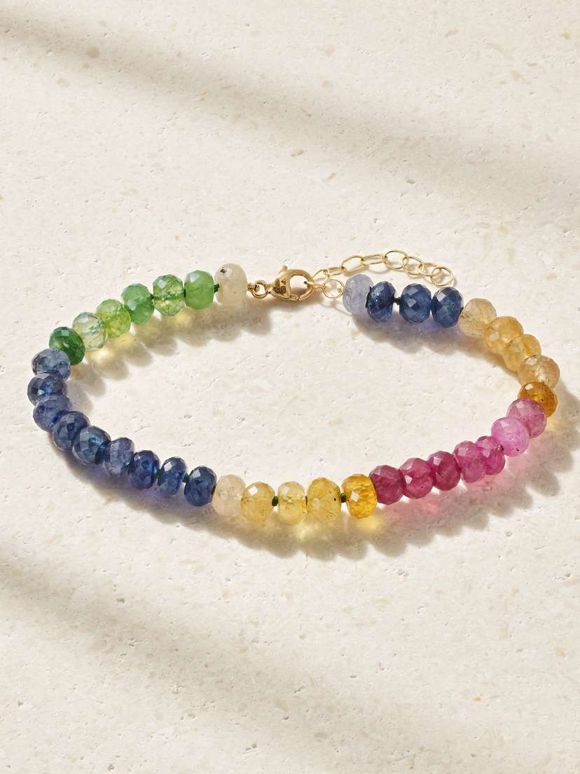 JIA JIA Arizona Jumbo 14-karat Gold Sapphire Bracelet