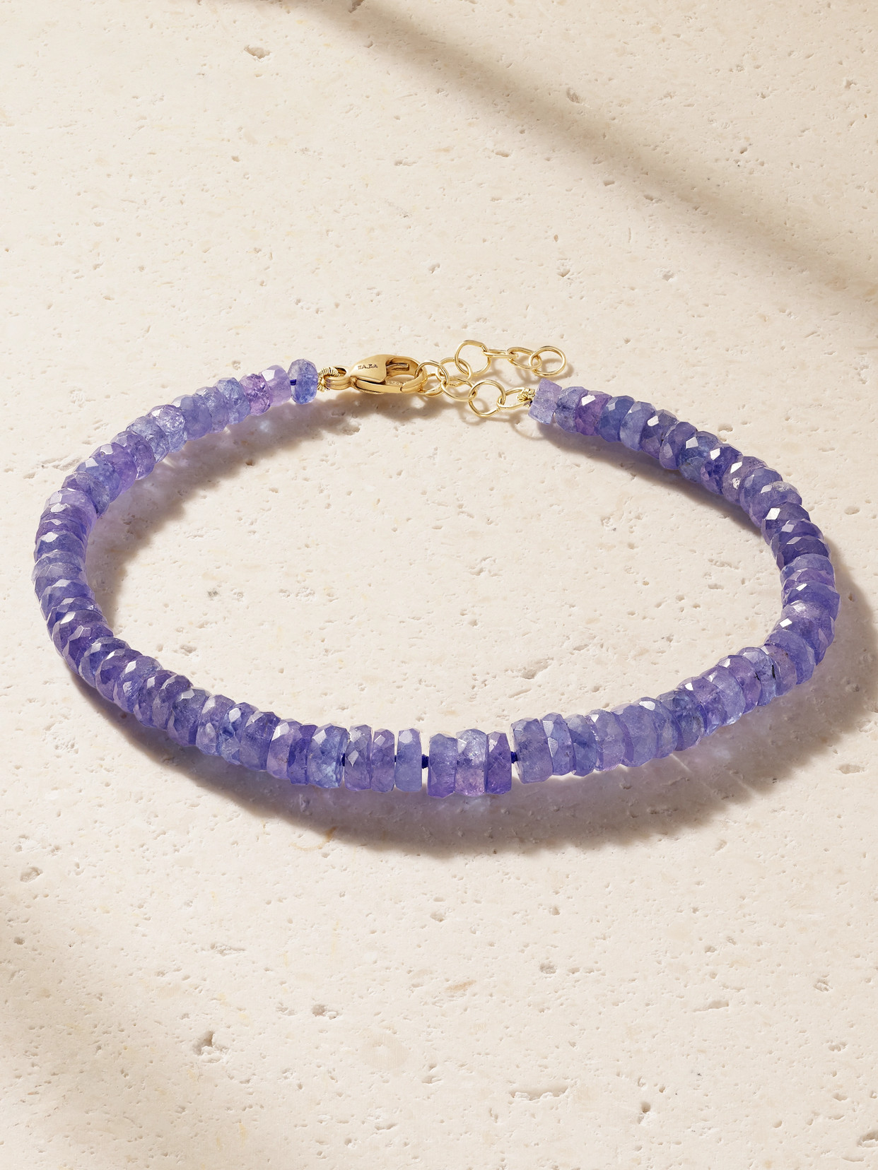 Jia Jia 14-karat Gold Tanzanite Bracelet In Orange