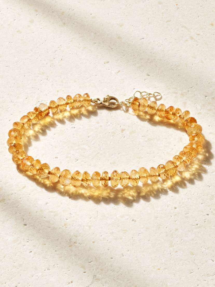 JIA JIA Oracle 14-karat Gold Citrine Bracelet