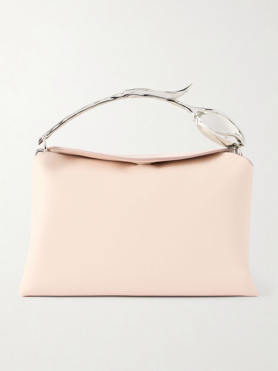 Bloom medium leather shoulder bag