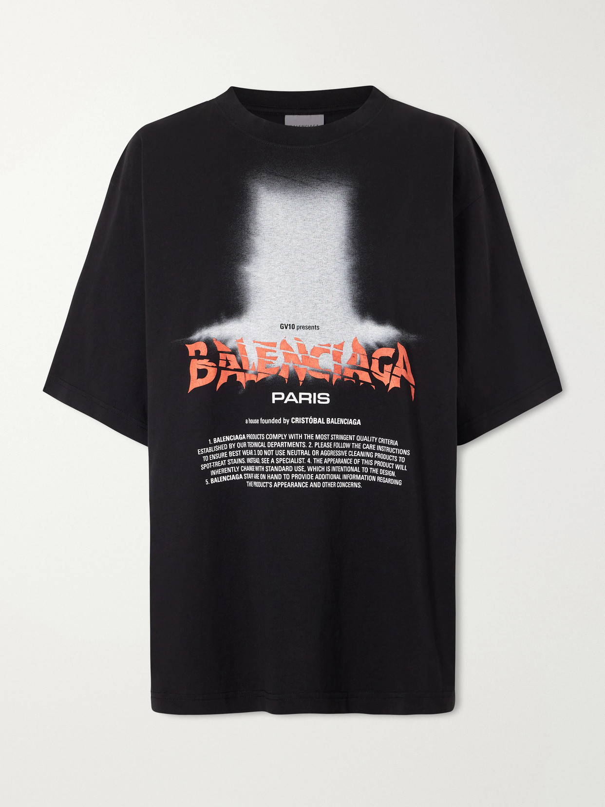 Printed Cotton-Blend T-Shirt