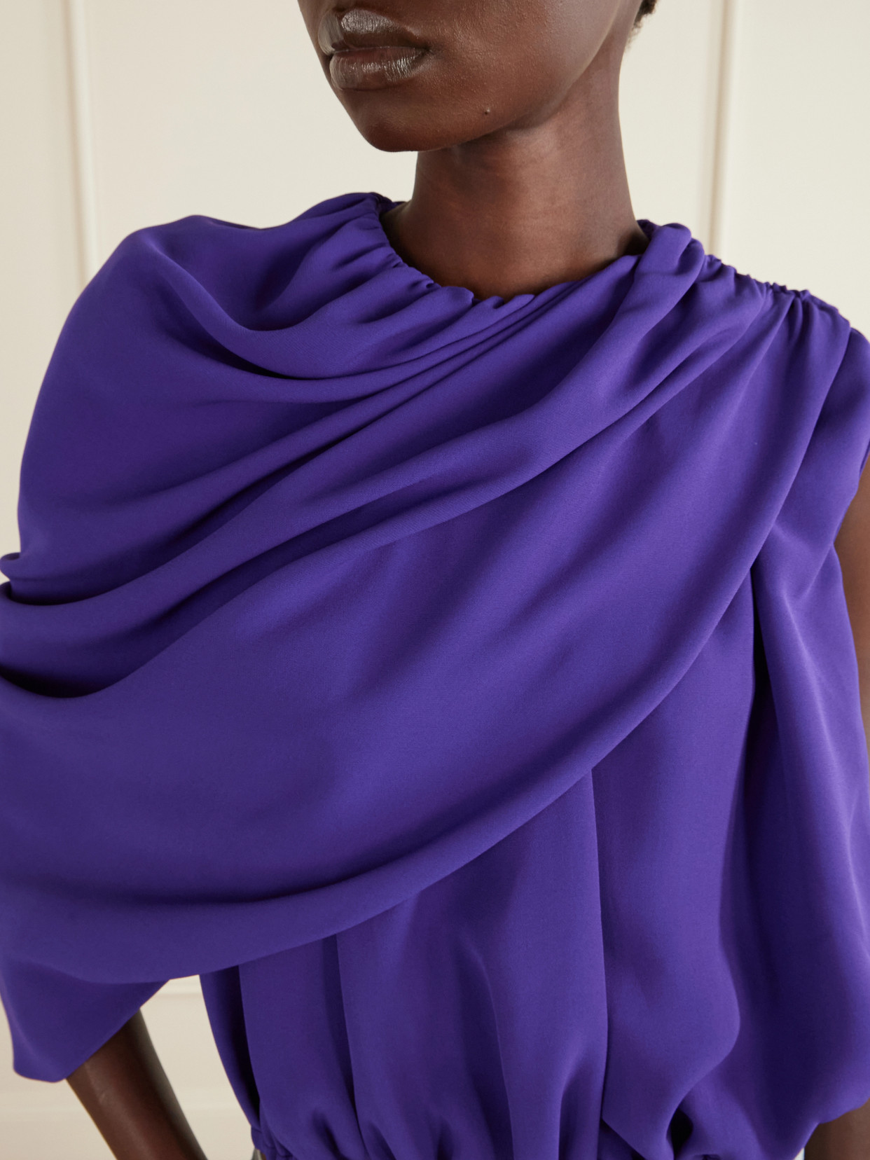 Asymmetrical Draped Top