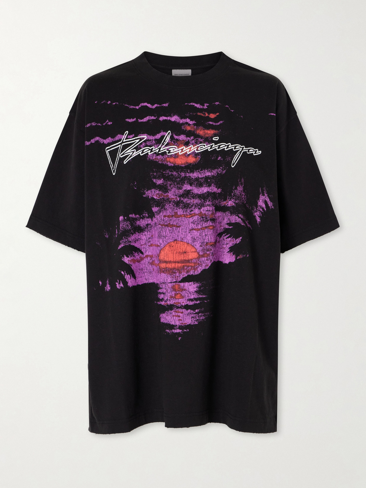 Printed Cotton-Jersey T-Shirt