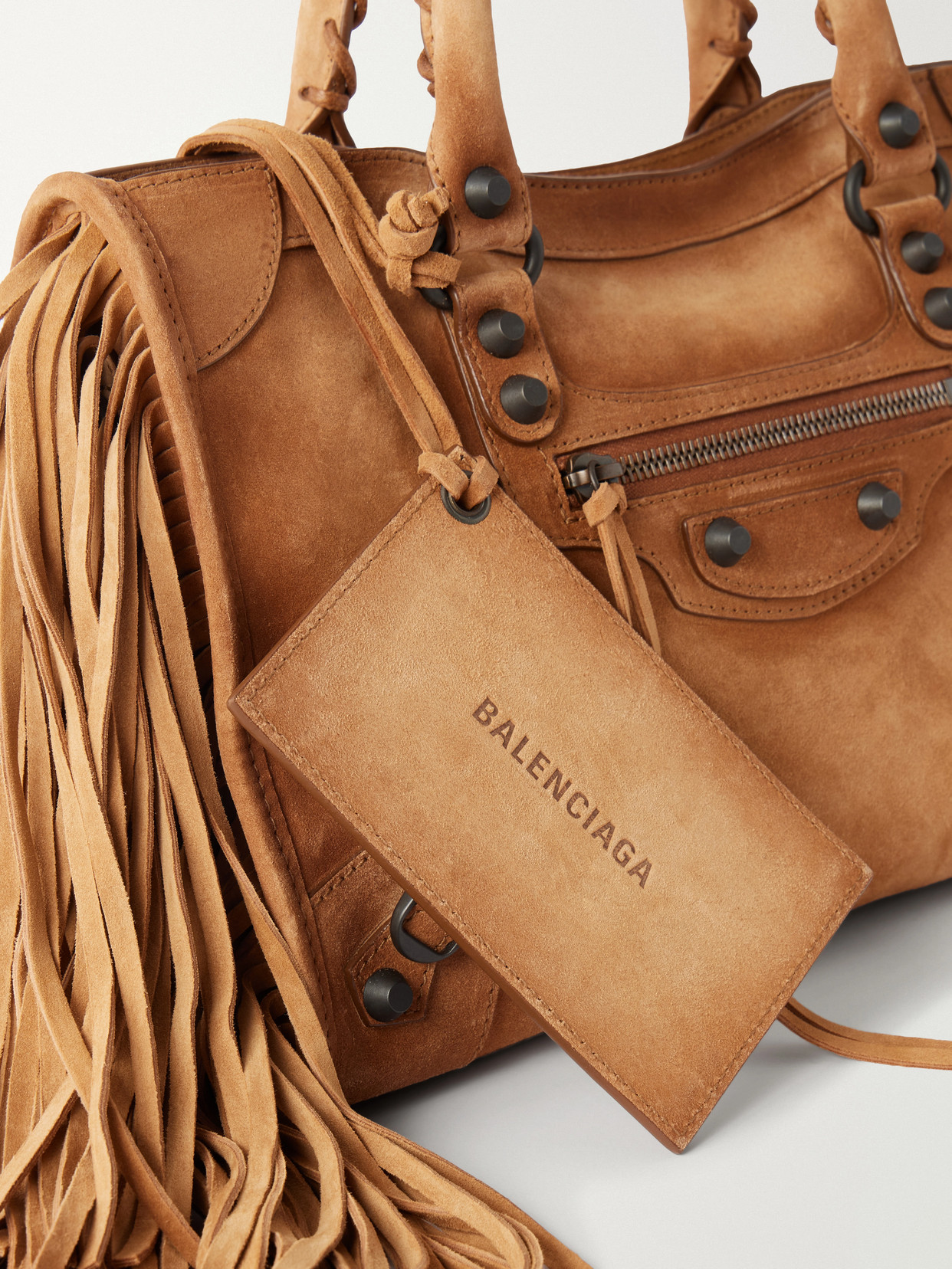 Le City Small Fringed Shoulder Bag