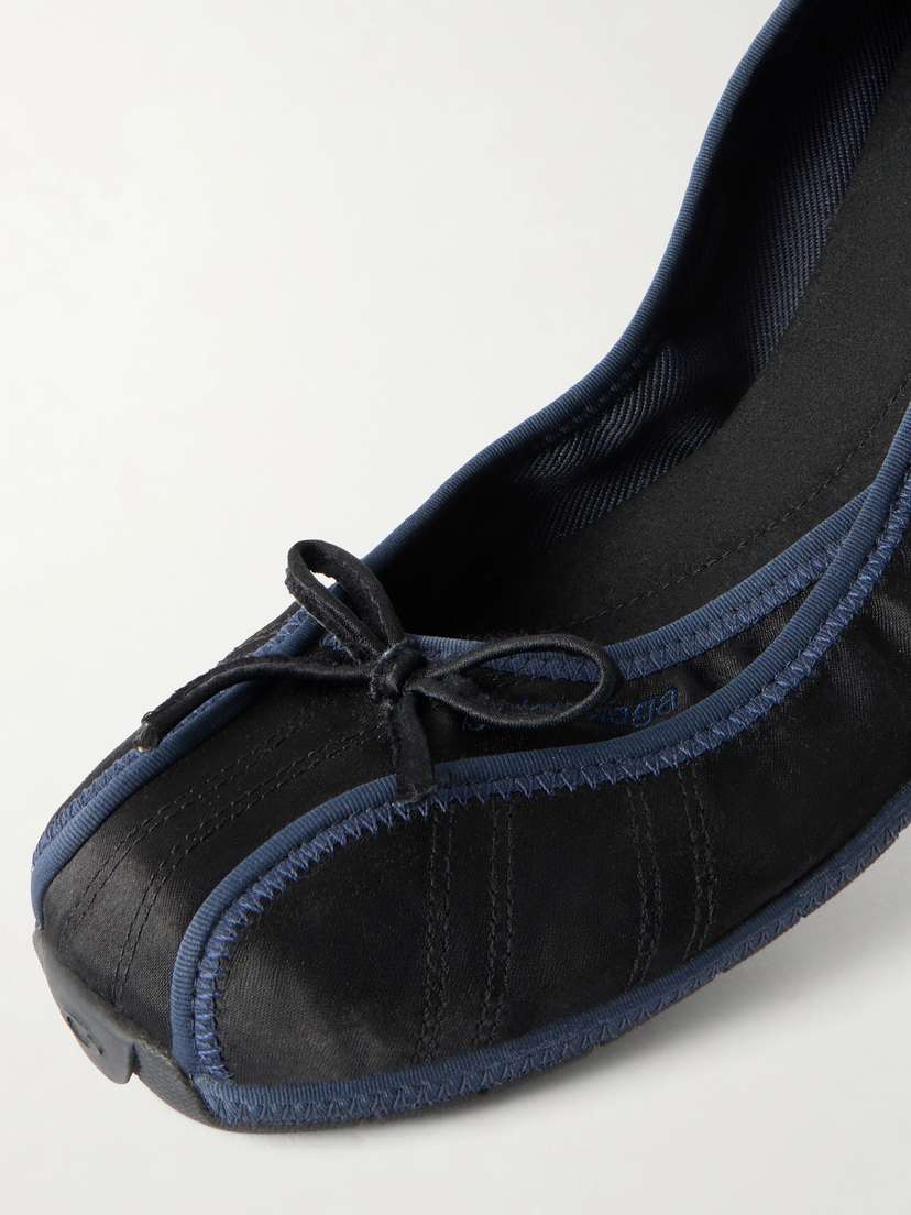 Balenciaga Bow-embellished Satin Ballet Sneakers | Thumbnail 5