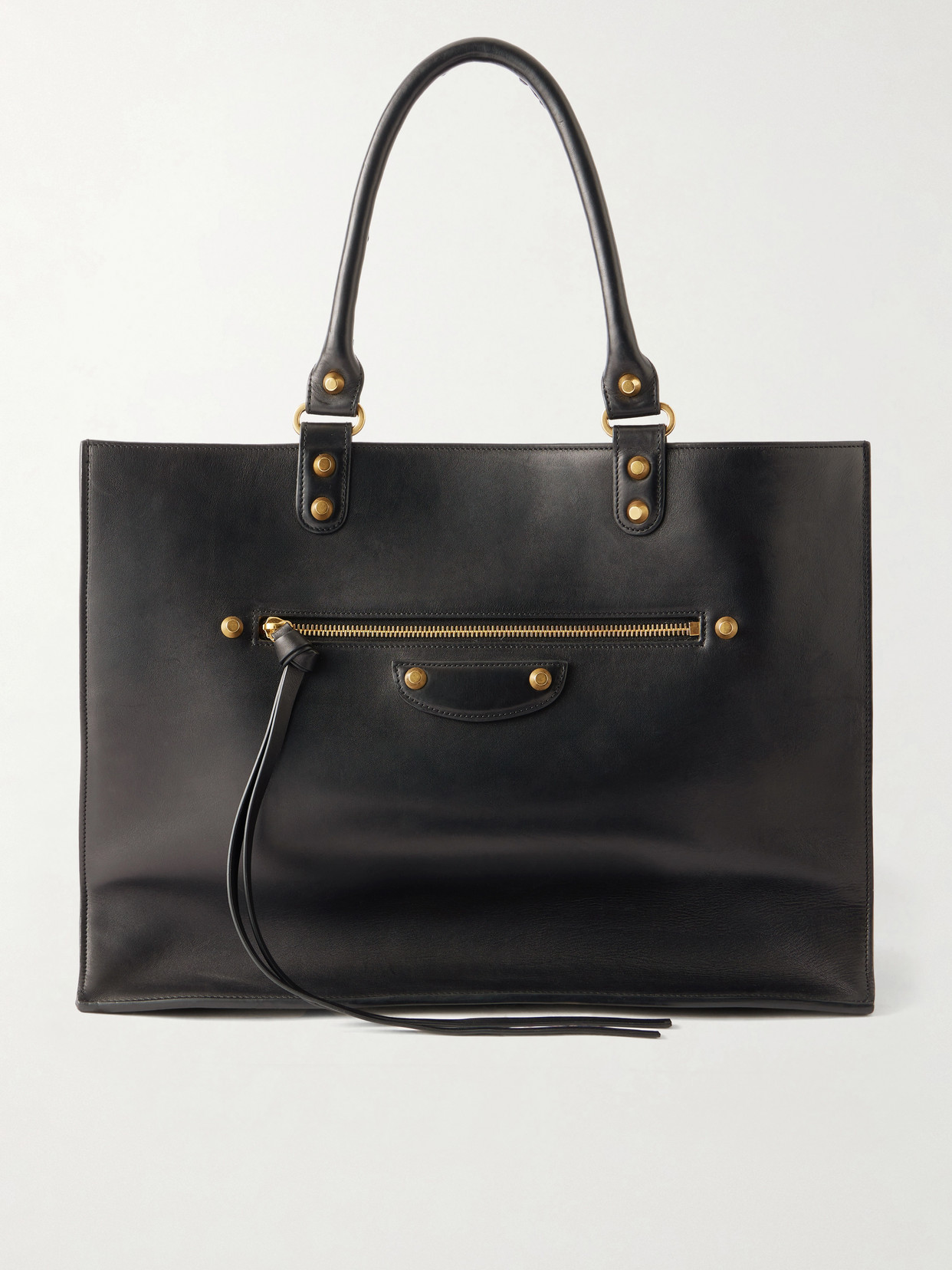 Le City Sleek Leather Tote