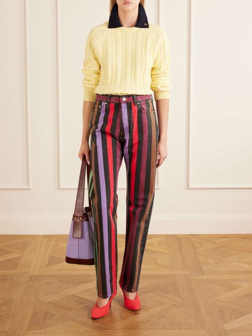 Versace Cable-knit Cotton Sweater | Thumbnail 2 Versace Cable-knit Cotton Sweater | Thumbnail 2