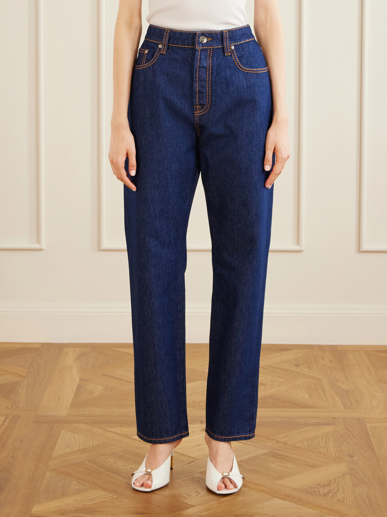 Straight-Leg Jeans