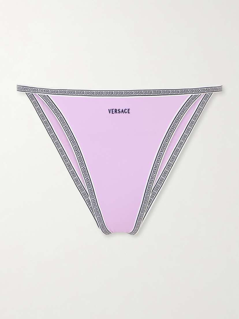 Versace Greca-embroidered Bikini Briefs | Thumbnail 5 Versace Greca-embroidered Bikini Briefs | Thumbnail 5