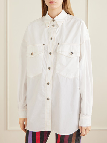Versace Cotton-poplin shirt