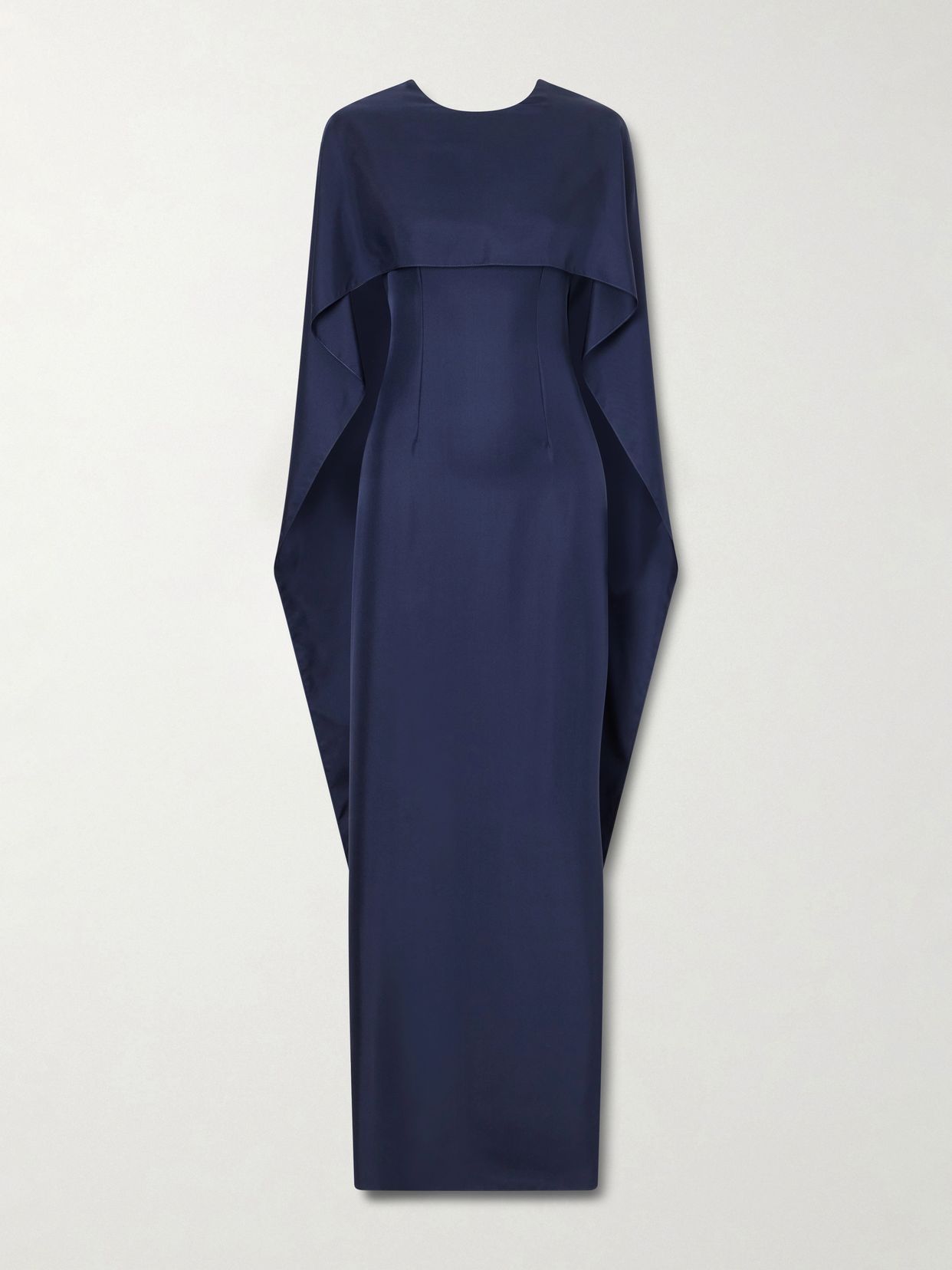 plus manolo blahnik alphonse silk gown