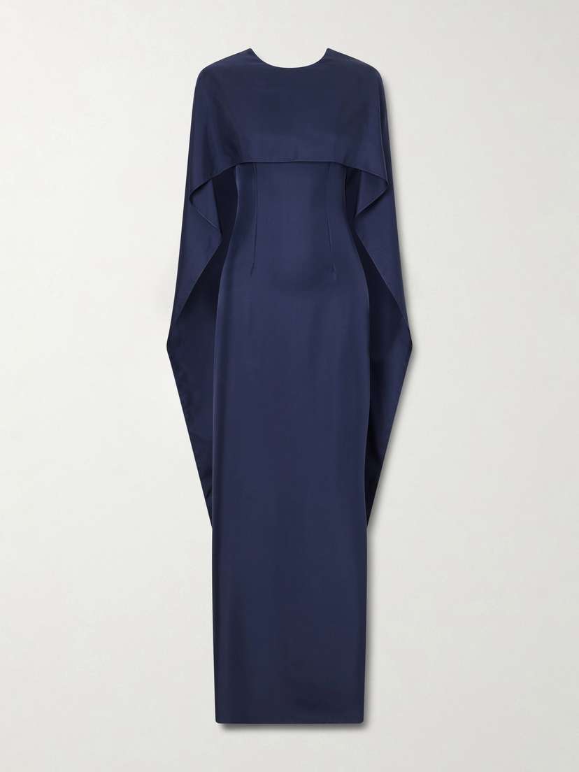 Emilia Wickstead + Manolo Blahnik Alphonse Silk Gown | Thumbnail 5