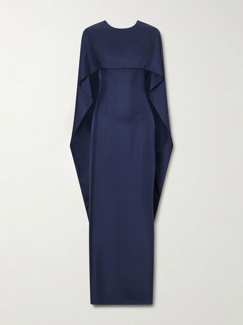 + Manolo Blahnik Alphonse silk gown
