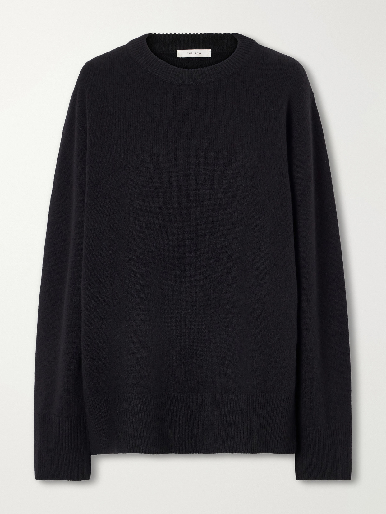 The Row - Sibem Wool And Cashmere-blend Sweater - Black
