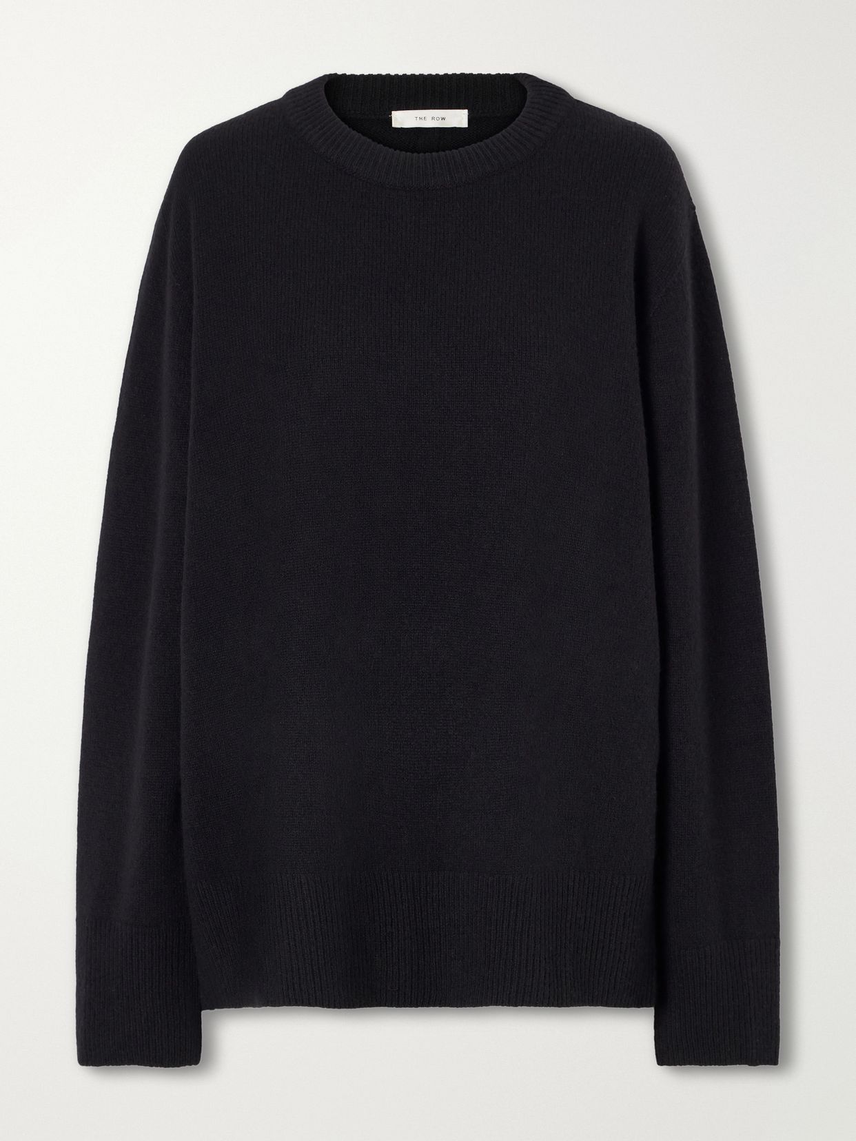Cashmere Plunge Neckline Sweater