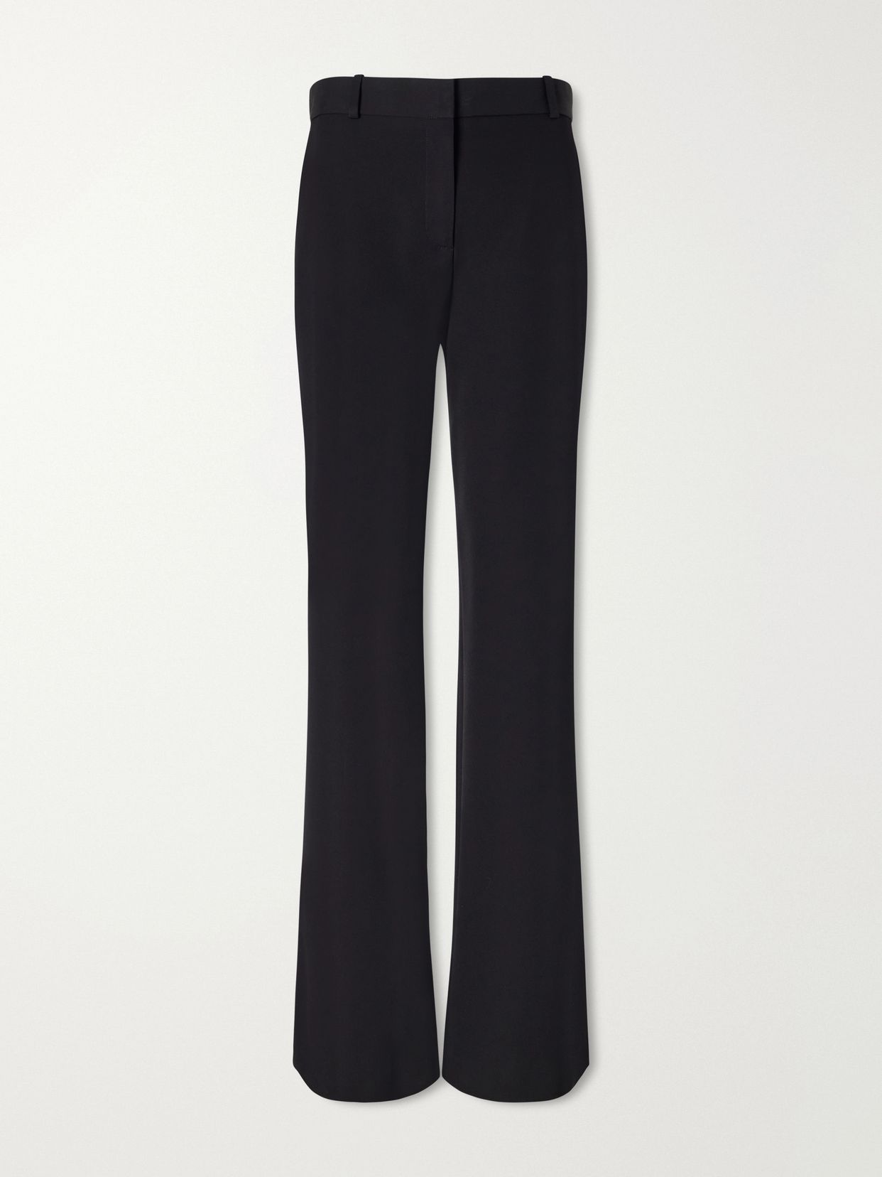 coleman mid rise wool twill wide leg pants