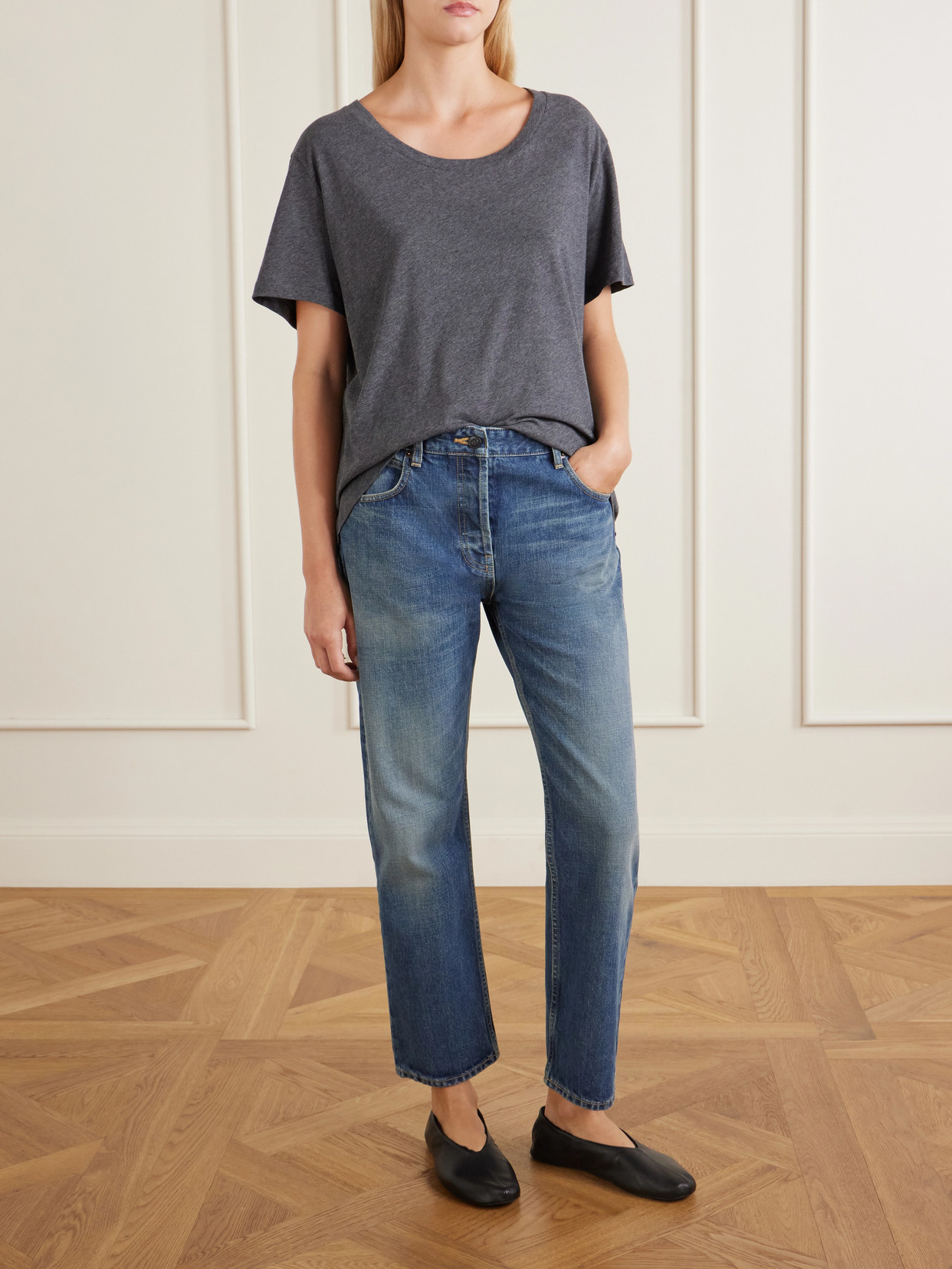 Dera Oversized Cotton-Jersey T-Shirt