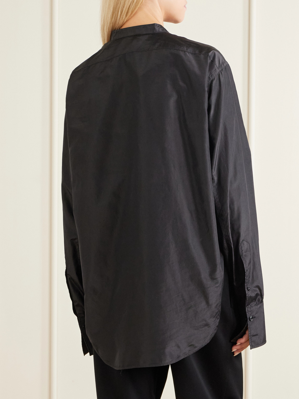 Lula Silk-Taffeta Shirt