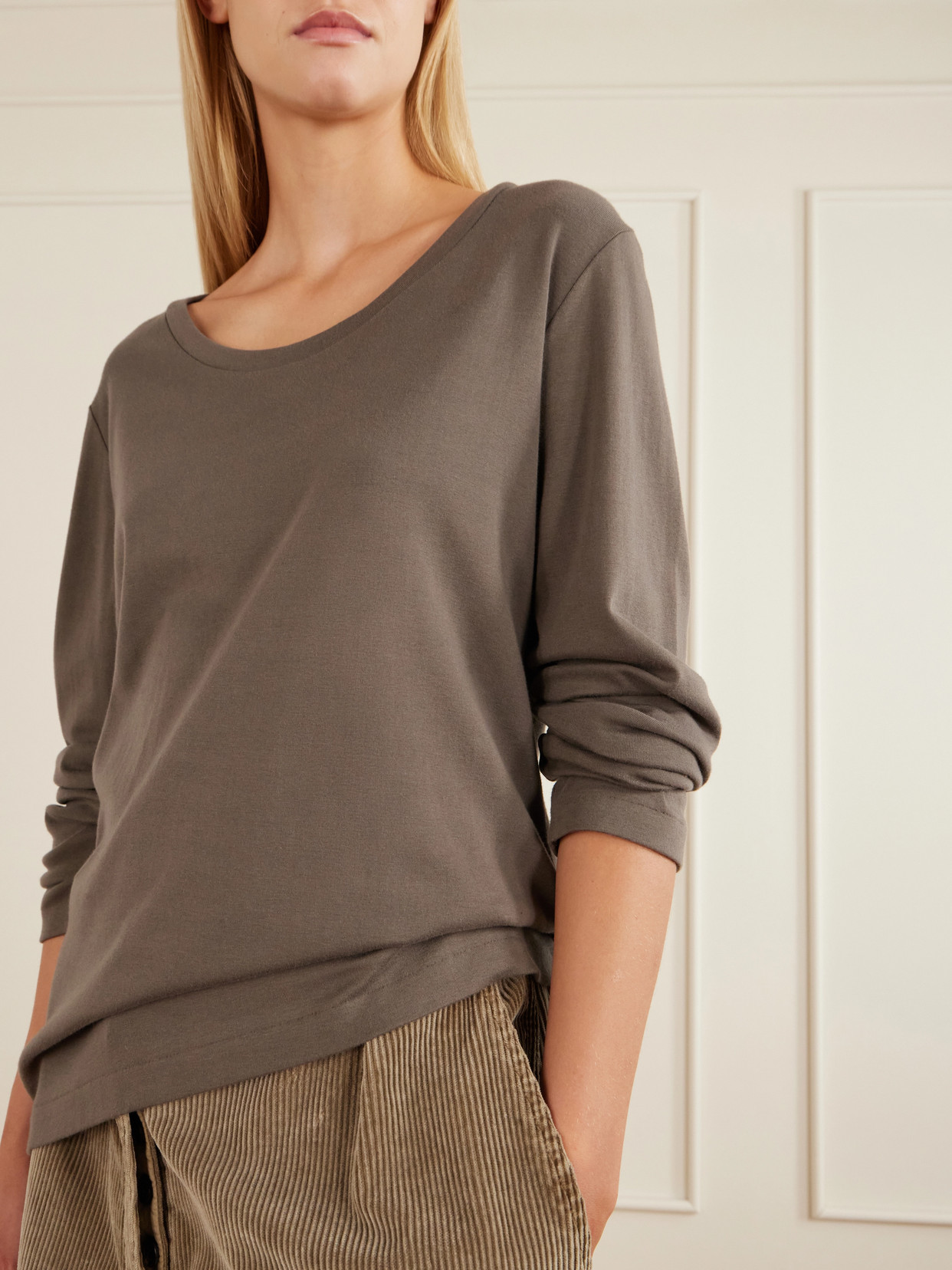 Kalto Oversized Cotton-Jersey T-Shirt