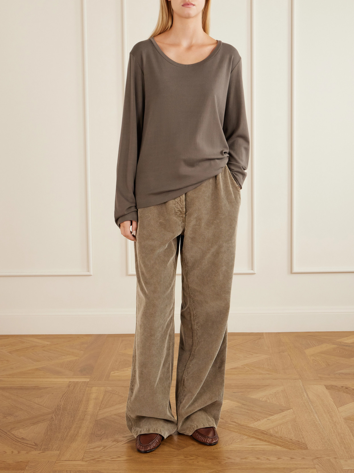 Kalto Oversized Cotton-Jersey T-Shirt