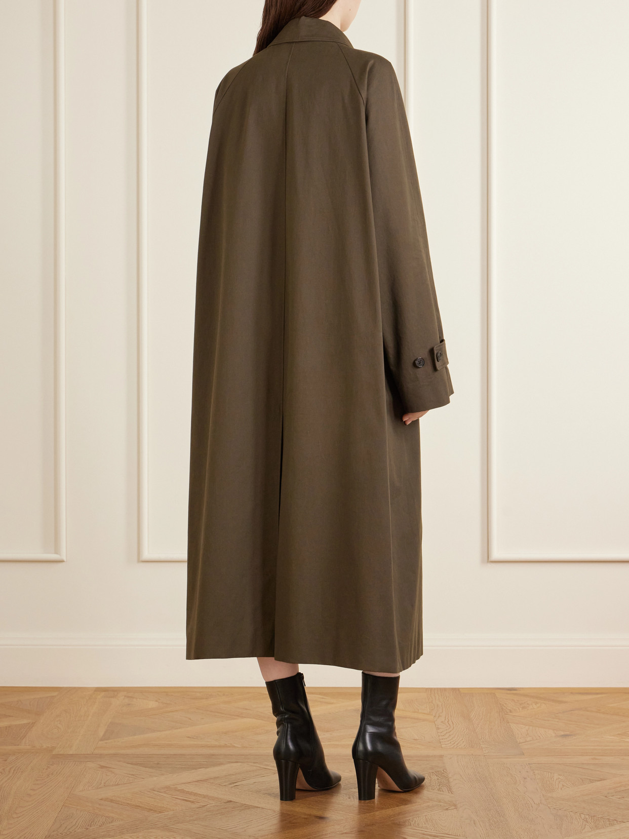 Iza Cotton Long Coat