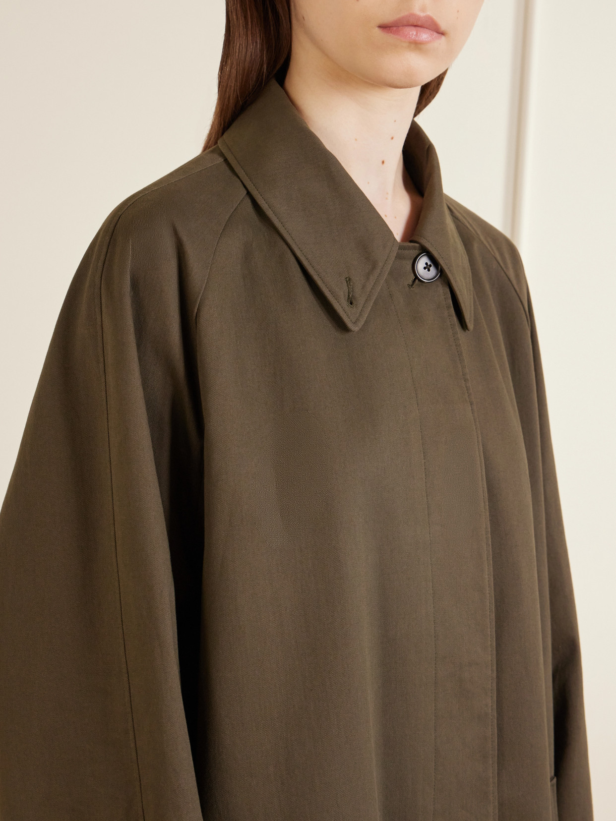 Iza Cotton Long Coat