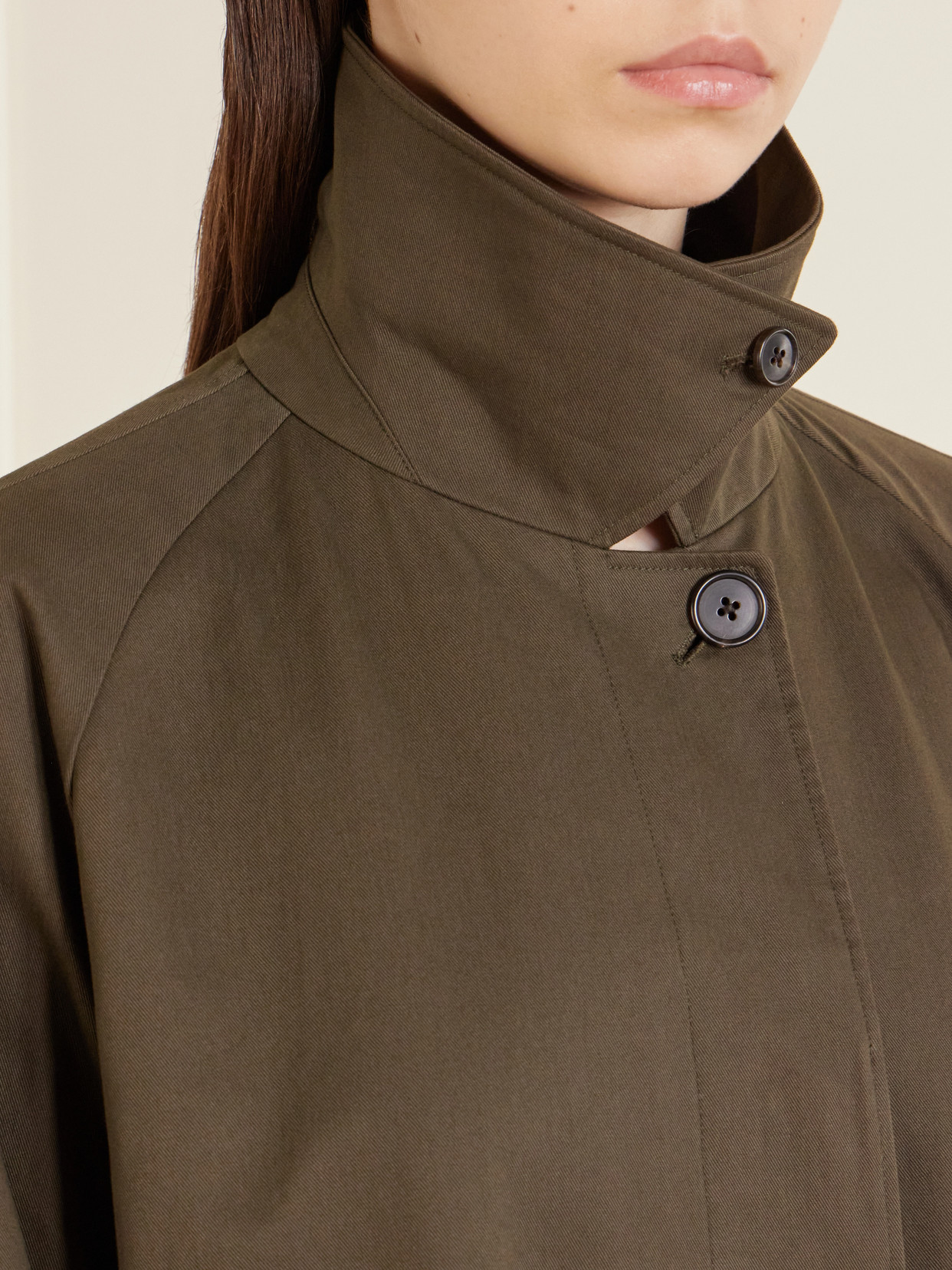 Iza Cotton Long Coat