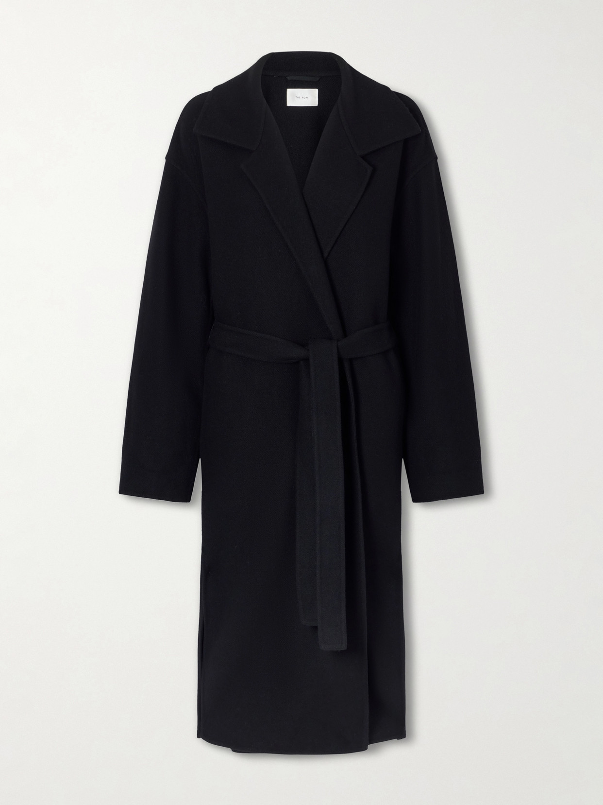 The Row - Ciara Wool And Cashmere-blend Long Coat - Black