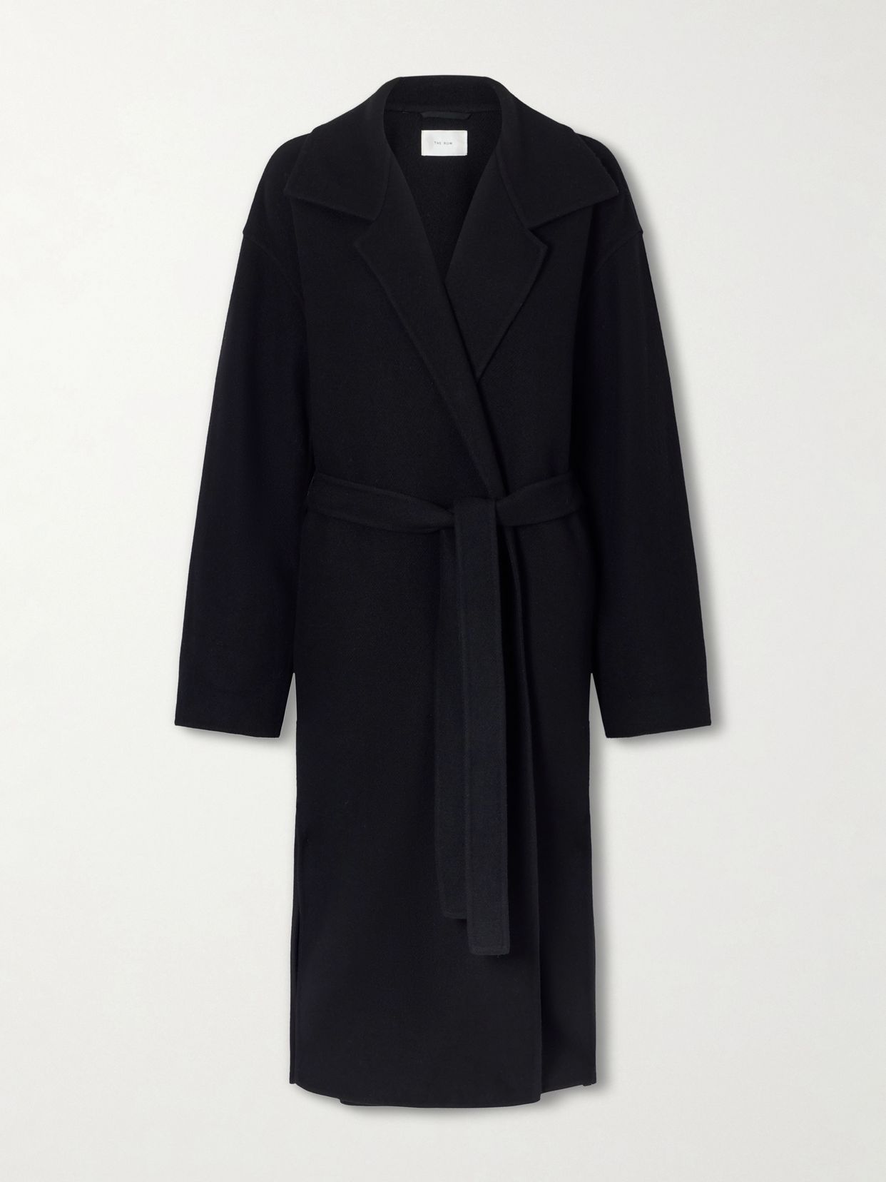 Ciara wool and cashmere-blend long coat