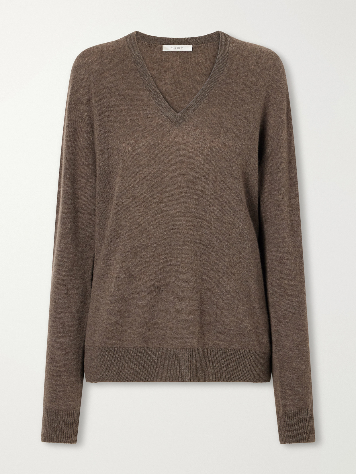 The Row - Phora Cashmere Sweater - Brown