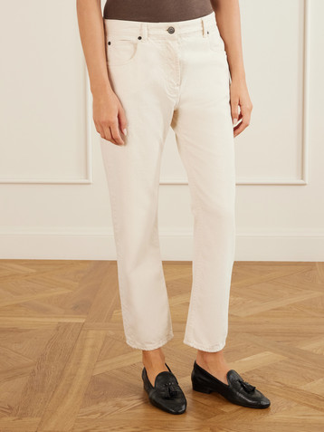 The Row Riaco mid-rise straight-leg jeans