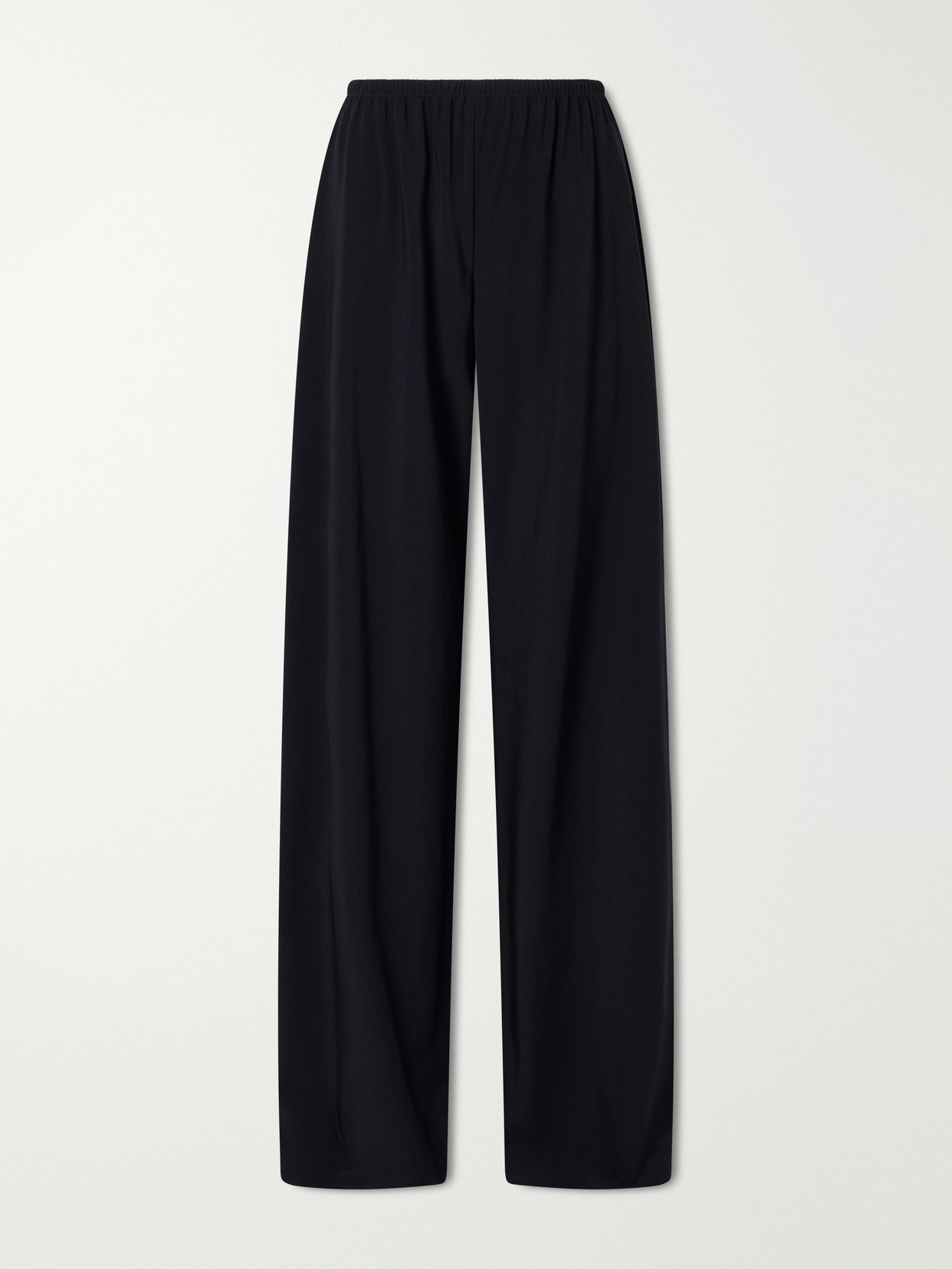 The Row - Gala Wide-leg Wool Pants - Black