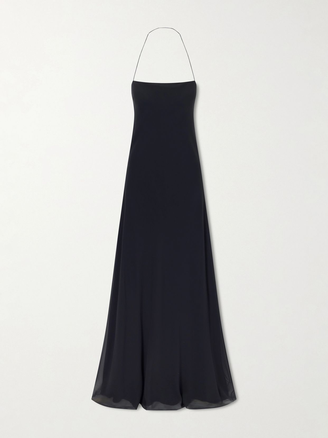 javier silk georgette maxi dress
